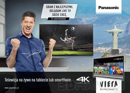 Robert Lewandowski - kampania VIERA