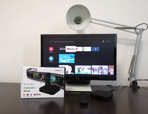 HYKKER Smart Box Android Tv