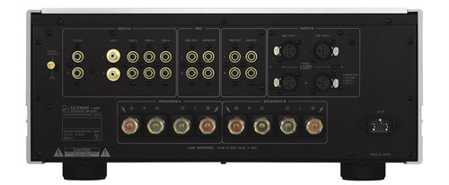 Luxman L-509X: tył / fot. Luxman