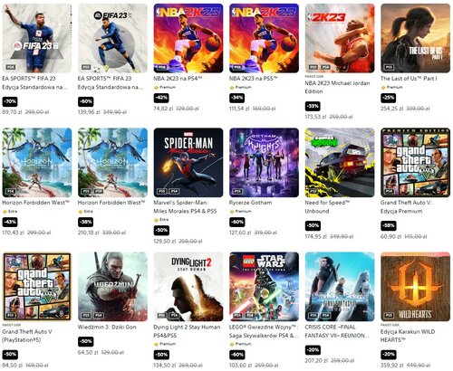 Wiosenna Wyprzedaż PlayStation Store 2023