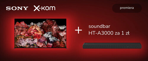 Soundbar Sony HT-A3000 za 1 zł przy zakupie TV