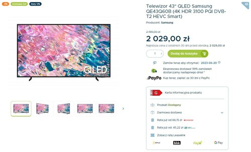 Samsung QE43Q60B
