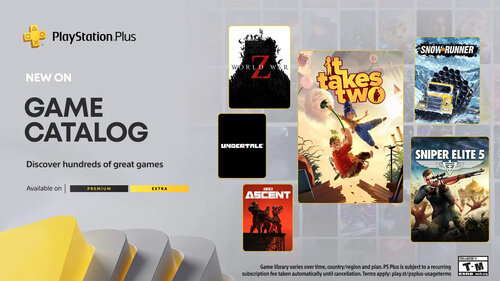 PS Plus Extra i Premium lipiec 2023