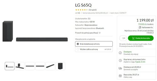 LG S65Q promocja