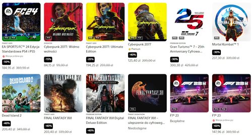 Wyprzedaż The Game Awards PS Store