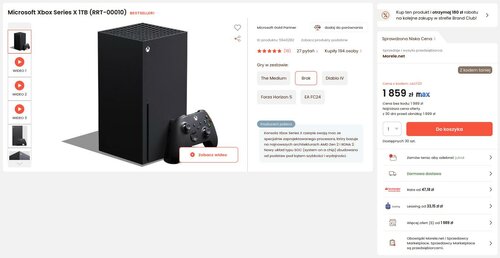 Xbox Series X promocja
