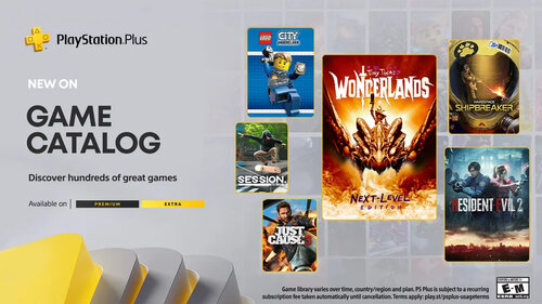 PlayStation Plus Extra Premium Styczeń 2024