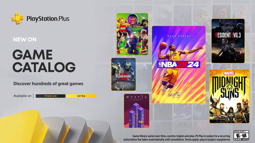 PS Plus Extra Premium marzec 2024