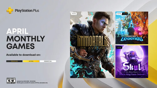 PlayStation Plus Essential kwiecień 2024