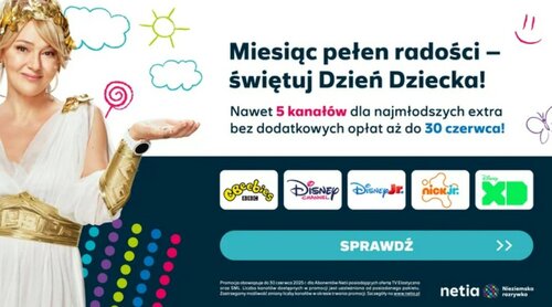 promocja na Dzień Dziecka/ fot. Netia