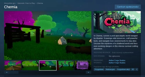 Gra Chemia na Steam zainfekowana przez malware