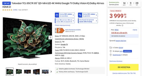tcl c7k