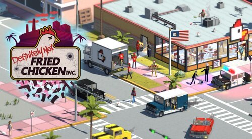 epic games store gra za darmo Definitely Not Fried Chicken/ fot. producenta