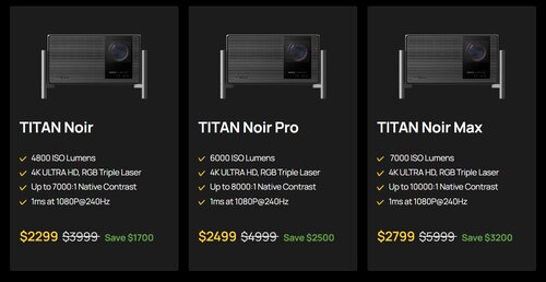 Xgimi Titan Noir