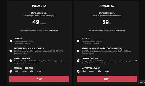 PRIME MMA dostęp / fot. CANAL+