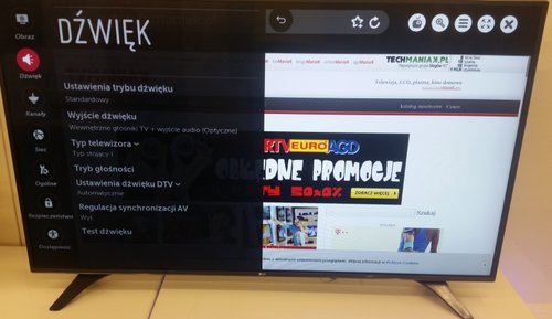 LG 55LH6047 / fot. tvManiaK