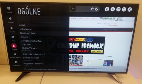 LG 55LH6047 / fot. tvManiaK