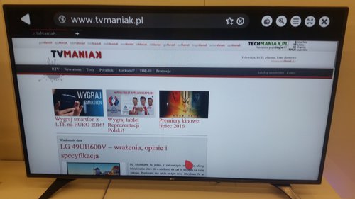 LG 55LH6047 / fot. tvManiaK