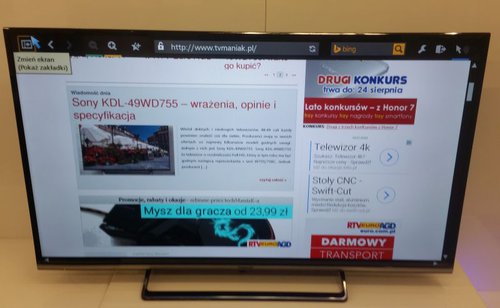 Panasonic TX-49DS500E / fot. tvManiaK