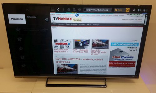 Panasonic TX-49DS500E / fot. tvManiaK